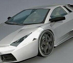3д модель автомобиля Lamborghini Reventon