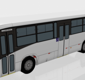 Marcopolo Kıdemli Midi Otobüs 3d modeli