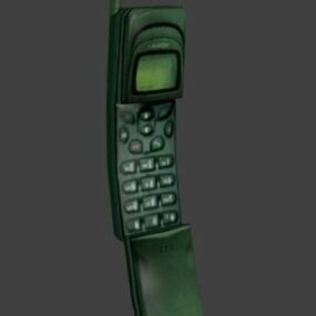 דגם תלת מימד וינטג' של Nokia Phone