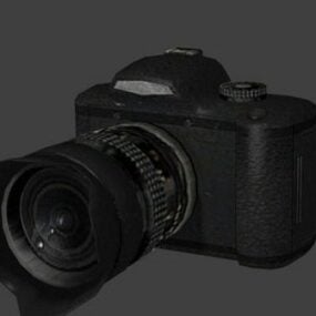 3d модель фотоапарата Dslr
