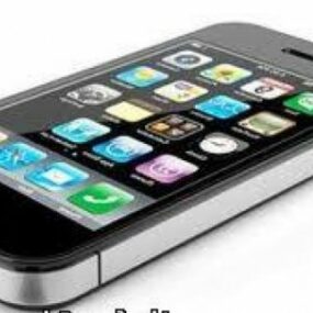 Iphone 4 smarttelefon 3d-modell