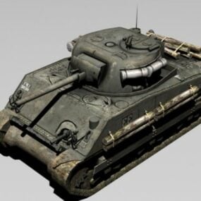 M4 Sherman 3d modeli
