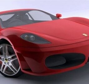 Voiture Ferrari F430 modèle 3D