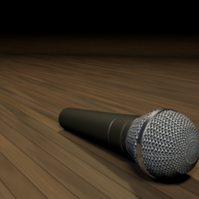 Sm58 Mikrofon 3D-Modell