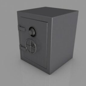 Caja fuerte de oficina modelo 3d