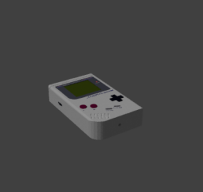 Console Nintendo modèle 3D