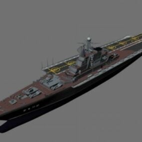 Flugzeugträger 3D-Modell