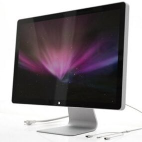 24 tommers Apple Led Cinema Display 3d-modell
