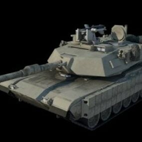 Tanque M1a2 Abrams modelo 3d