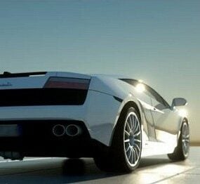 Model 3D samochodu Lamborghini Gallardo