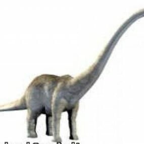 โมเดล 3 มิติสัตว์ไดโนเสาร์ Diplodoc