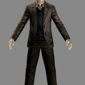 3D-модель чоловічого цивільного персонажа