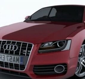 Audi S5 Car 3d malli