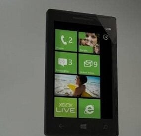 Windows Phone 8 3d-modell
