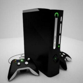 Microsoft Xbox 360 3d-model