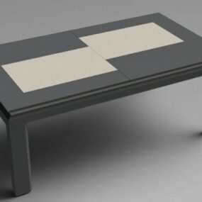 Table extensible modèle 3D