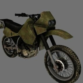 M1030摩托车3d模型