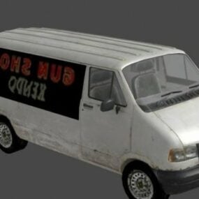 Van Kendo City Car 3D-Modell