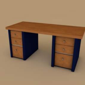 Working Desk 3d model