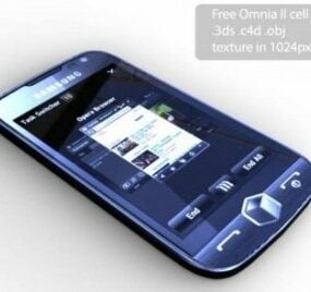 Samsung Omnia Phone 3d μοντέλο