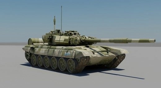 Russischer T-90a Panzer