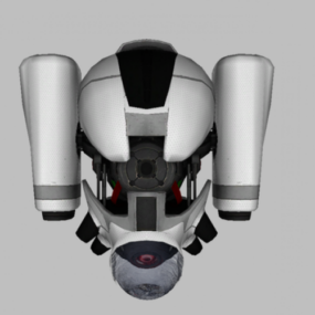 Drohnenroboter 3D-Modell