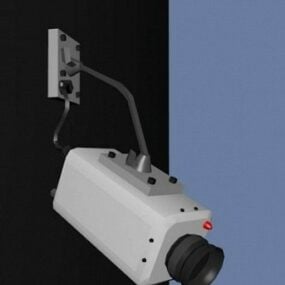 Vægkamera Sikkerhed 3d-model