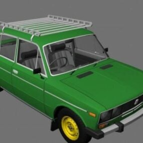 Model samochodu Vaz 2106 3D