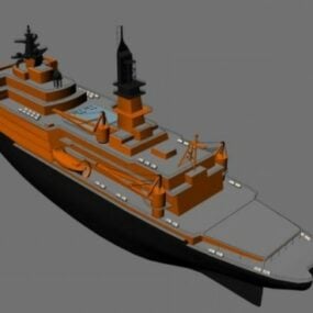 素敵な船3Dモデル