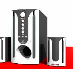 Pc Speaker 2.1 model 3d