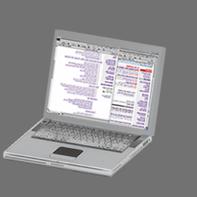 Reob Alyssa Computer Laptop 3d model