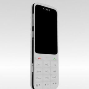 Nokia C3-telefon 3d-modell