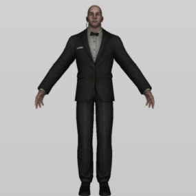 3d модель чоловічого костюма