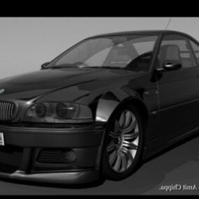 Modelo 3d do carro BMW M3