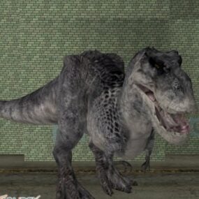 Modello 3d del dinosauro Vastatosaurus Rex