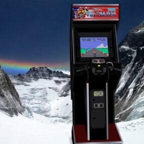 Hang On Arcade Machine 3d model