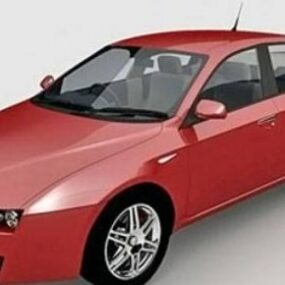 Modelo 3d do carro Alfa Romeo
