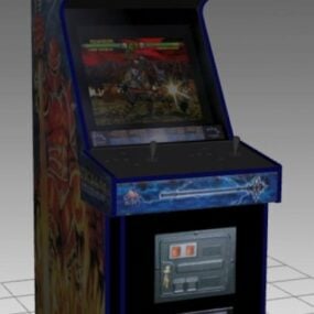 Mace Upright Arcade Machine 3d model