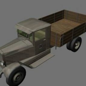 Zis Truck 3d-modell