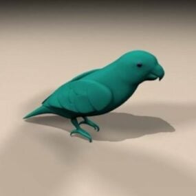 Lorikeet Parot Bird 3d model