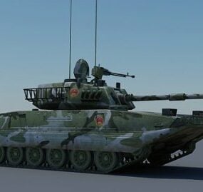 Dragon Lance Tank 3D-malli