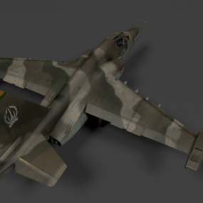 Su39 ジェット戦闘機 3D モデル
