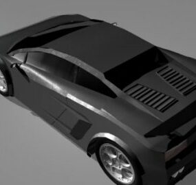 3д модель автомобиля Lamborghini Gallardo