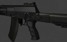 Ak-12 枪 3d 模型