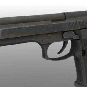 M9 Short Gun 3d model