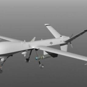 Drone prédateur modèle 3D