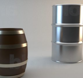 Barrels 3d model