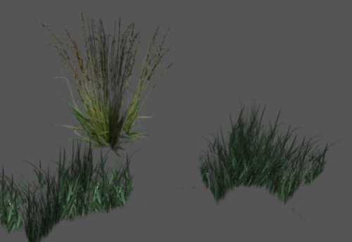 Lowpoly Gras