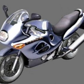 Pyörä Suzuki Katana 3d malli