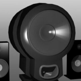 Speaker 2.1 Set 3d model